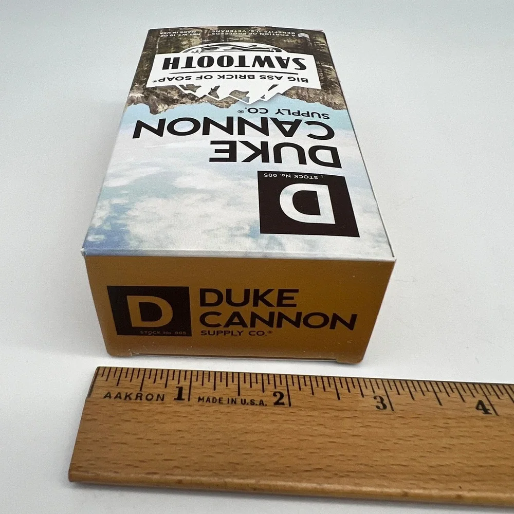 Duke Cannon Sawtooth Big A** Brick Of Soap 10 Oz Men New Open Box